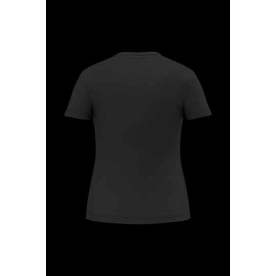 T-shirt écoresponsable col V femme personnalisable antibactérien pour entreprises - BCM Goodies