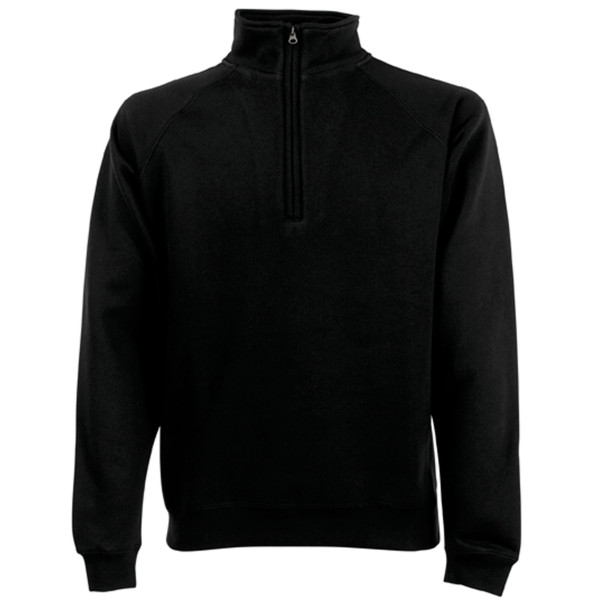 Sweat-shirt col zippé Premium personnalisable pour entreprises – Renforcez l’image de votre marque avec BCM Goodies