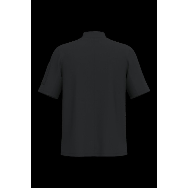 Veste de cuisine écoresponsable unisexe manches courtes personnalisable pour entreprises – BCM Goodies