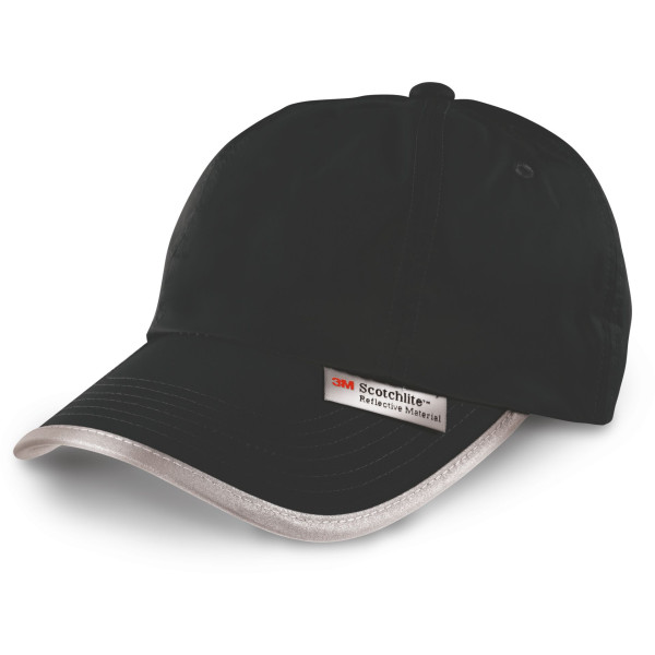 Casquette personnalisée avec bordures réfléchissantes pour communication B2B – BCM Goodies
