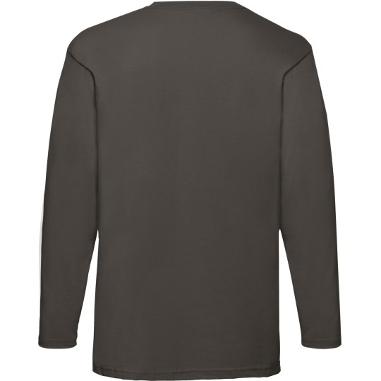 T-shirt homme manches longues personnalisable Valueweight 100% coton pour communication d’entreprise – BCM Goodies