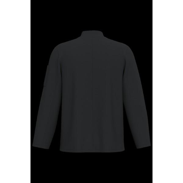 Veste de cuisine écoresponsable manches longues unisexe personnalisable – Tenue professionnelle textile pour entreprises