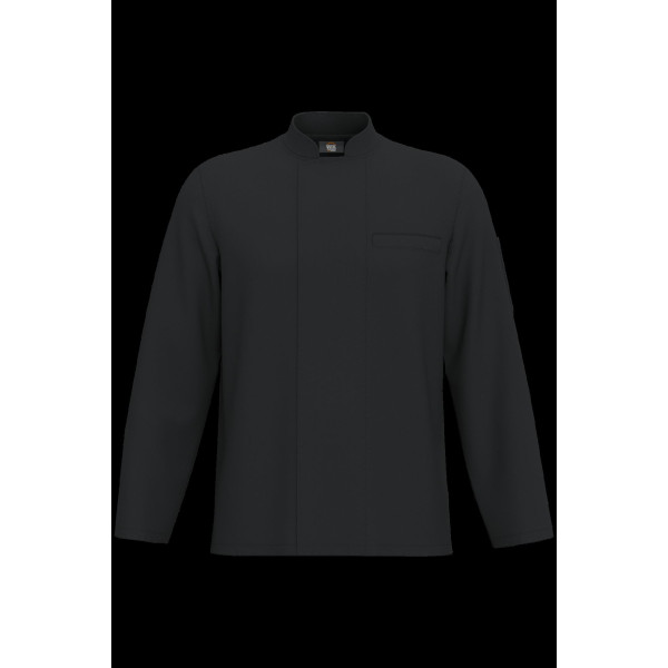 Veste de cuisine écoresponsable manches longues unisexe personnalisable – Tenue professionnelle textile pour entreprises