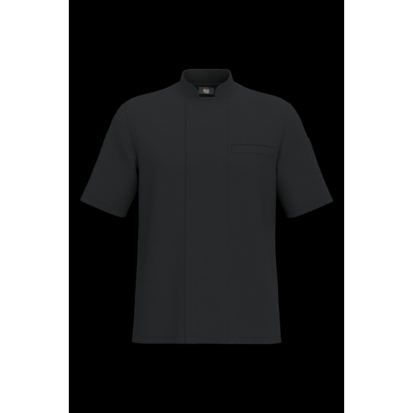 Veste de cuisine écoresponsable unisexe manches courtes personnalisable – BCM Goodies