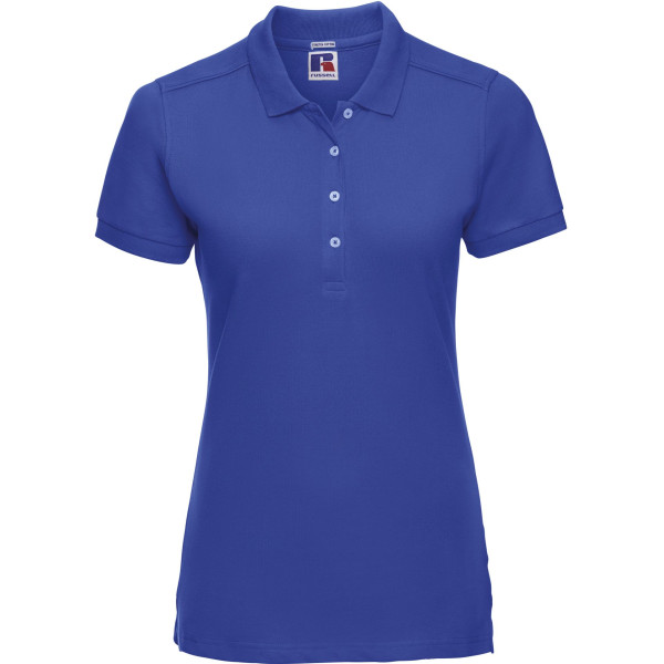 Polo Stretch Femme personnalisable – Textile d’entreprise pour communication B2B et onboarding
