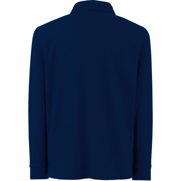 Polo enfant personnalisable 65/35 manches longues – Textile B2B pour communication d’entreprise et associations | BCM Goodies