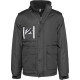 Parka workwear manches amovibles personnalisable homme – Vêtement publicitaire pour entreprises et événements professionnels