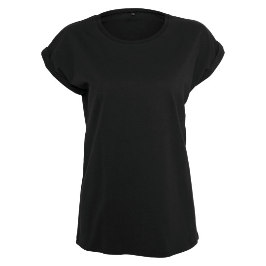 T-shirt manches à revers femme