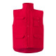 Gilet rembourré multipoches en polyester personnalisable - BCM Goodies