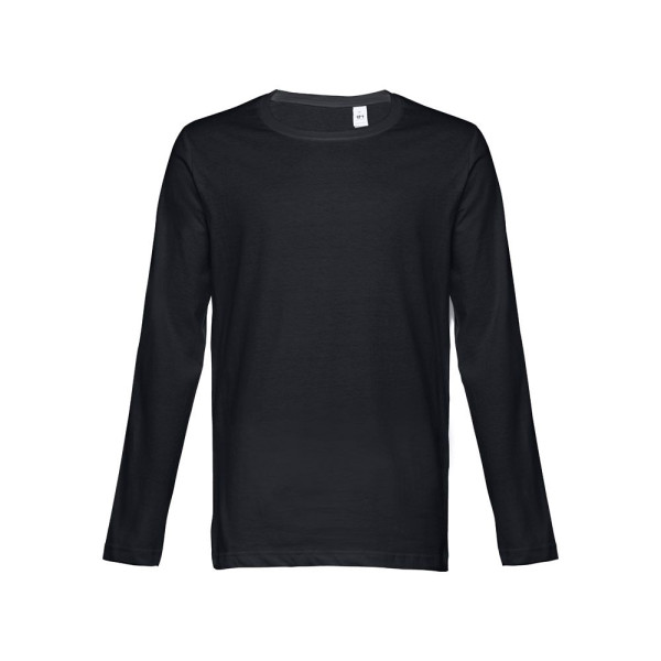 T-shirt à manches longues pour homme THC BUCHAREST - Personnalisable pour vos événements et cadeaux d'entreprise
