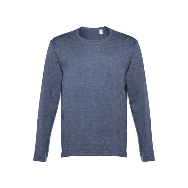T-shirt à manches longues pour homme THC BUCHAREST - Personnalisable pour vos événements et cadeaux d'entreprise