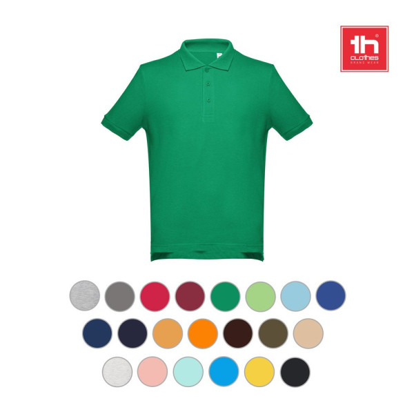 Polo THC ADAM 3XL pour homme - Personnalisation logo pour entreprise | BCM Goodies