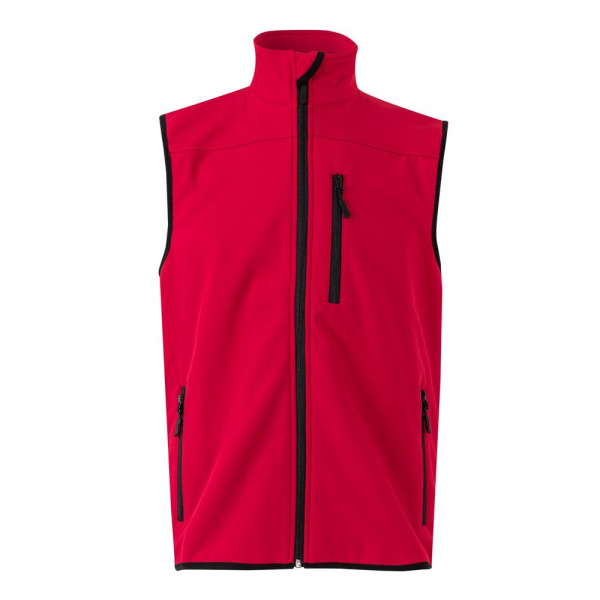 Gilet soft shell personnalisable VL VARUNA - Polyester et élasthanne - Doublure polaire - Idéal pour événements B2B