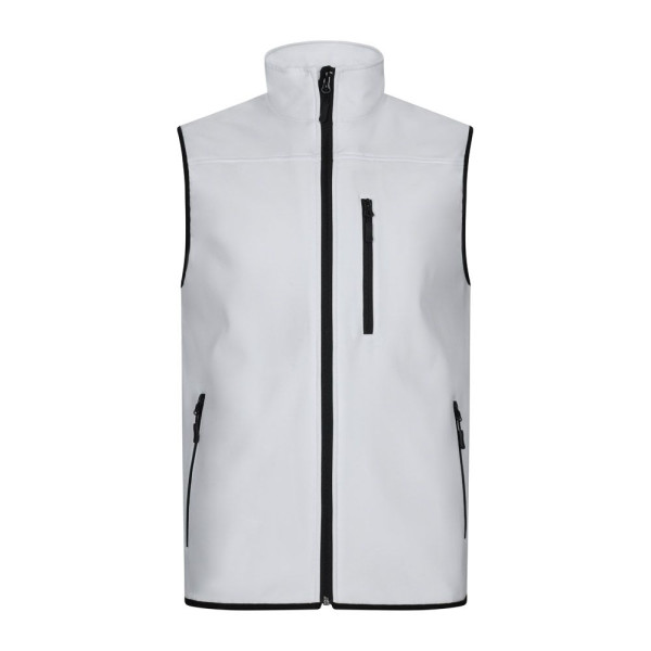 Gilet soft shell personnalisable VL VARUNA - Polyester et élasthanne - Doublure polaire - Idéal pour événements B2B