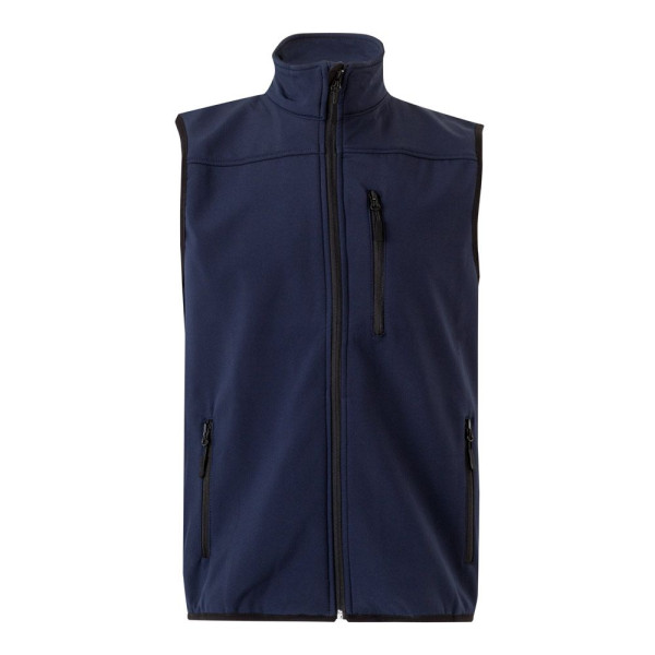 Gilet soft shell personnalisable VL VARUNA - Polyester et élasthanne - Doublure polaire - Idéal pour événements B2B