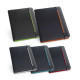 Porte-documents A4 personnalisable en PU et 800D avec bloc de pages lignées - BCM Goodies