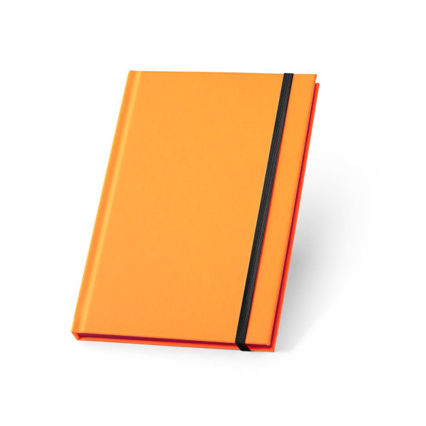Bloc-notes personnalisable A5 en PU fluorescent avec pages lignées - WATTERS