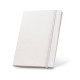 Bloc-notes A5 MILKY avec couverture rigide en papier recyclé - Personnalisable pour vos besoins en objets publicitaires B2B