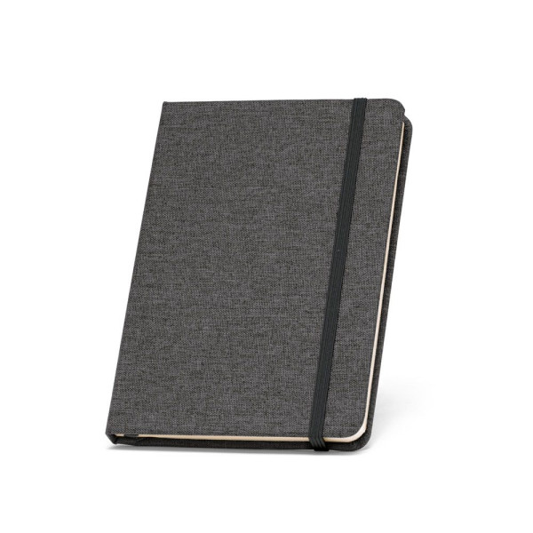 Bloc-notes A5 en polyester recyclé personnalisable - BCM Goodies