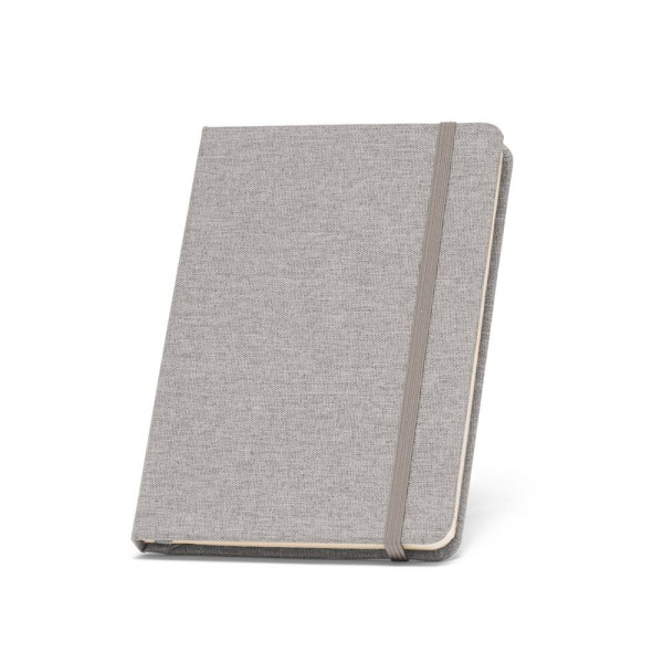 Bloc-notes A5 en polyester recyclé personnalisable - BCM Goodies