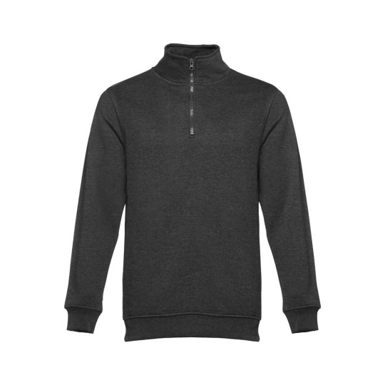Sweat-shirt col zippé unisexe THC BUDAPEST - Fiche produit - BCM Goodies