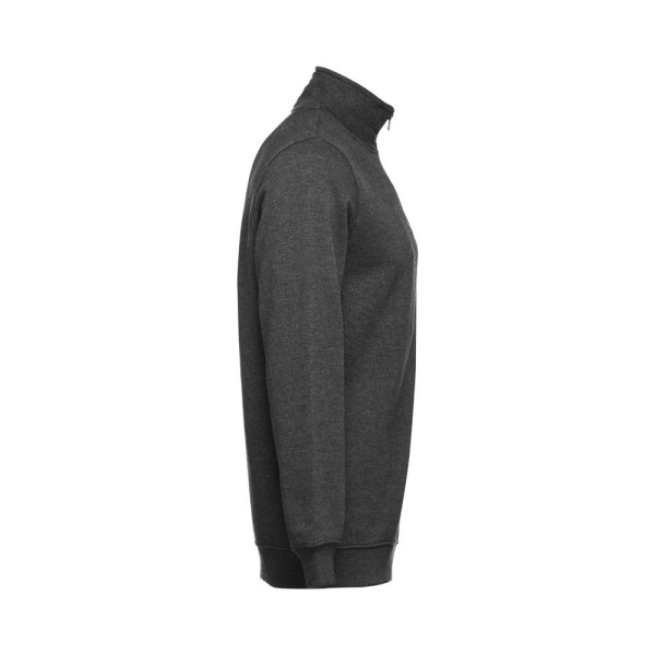 Sweat-shirt col zippé unisexe THC BUDAPEST - Fiche produit - BCM Goodies