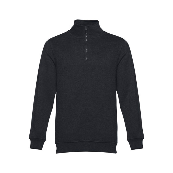 Sweat-shirt col zippé unisexe THC BUDAPEST - Fiche produit - BCM Goodies