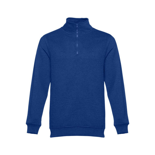 Sweat-shirt col zippé unisexe THC BUDAPEST - Fiche produit - BCM Goodies