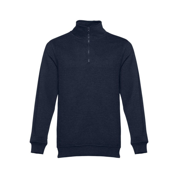 Sweat-shirt col zippé unisexe THC BUDAPEST - Fiche produit - BCM Goodies
