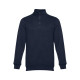 Sweat-shirt col zippé unisexe THC BUDAPEST - Fiche produit - BCM Goodies