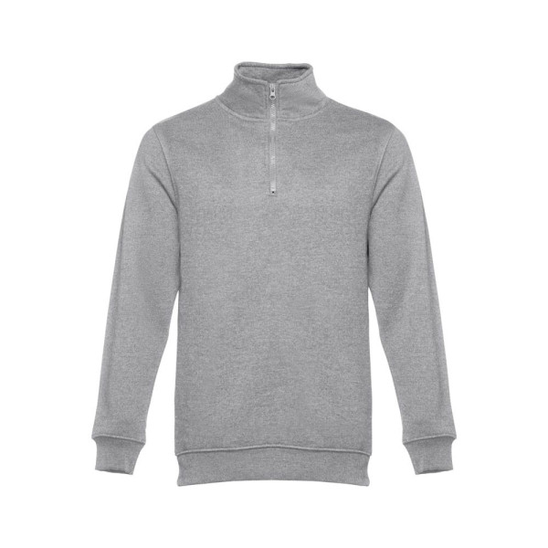 Sweat-shirt col zippé unisexe THC BUDAPEST - Fiche produit - BCM Goodies