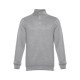 Sweat-shirt col zippé unisexe THC BUDAPEST - Fiche produit - BCM Goodies