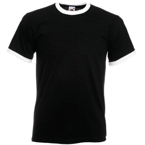 T-shirt Ringer Valueweight personnalisé pour communication d'entreprise et événements B2B | BCM Goodies