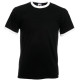 T-shirt Ringer Valueweight personnalisé pour communication d'entreprise et événements B2B | BCM Goodies