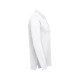 Polo en coton à manches longues pour hommes THC BERN WH - BCM Goodies