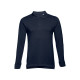 Polo THC BERN à manches longues en coton cardé pour hommes - Personnalisable pour entreprise - Qualité et confort - BCM Goodies