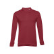 Polo THC BERN à manches longues en coton cardé pour hommes - Personnalisable pour entreprise - Qualité et confort - BCM Goodies