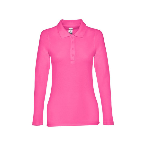 Polo à manches longues pour femme THC BERN WOMEN - Objet publicitaire B2B de qualité supérieure | BCM Goodies