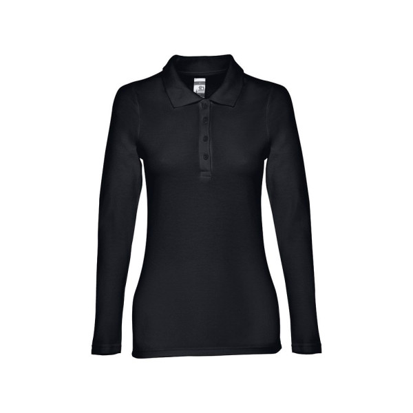 Polo à manches longues pour femme THC BERN WOMEN - Objet publicitaire B2B de qualité supérieure | BCM Goodies