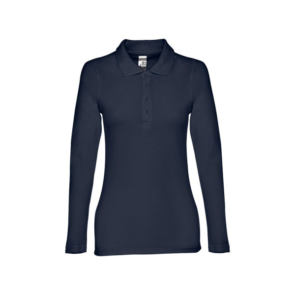 Polo à manches longues pour femme THC BERN WOMEN - Objet publicitaire B2B de qualité supérieure | BCM Goodies
