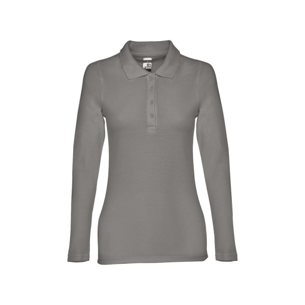 Polo à manches longues pour femme THC BERN WOMEN - Objet publicitaire B2B de qualité supérieure | BCM Goodies