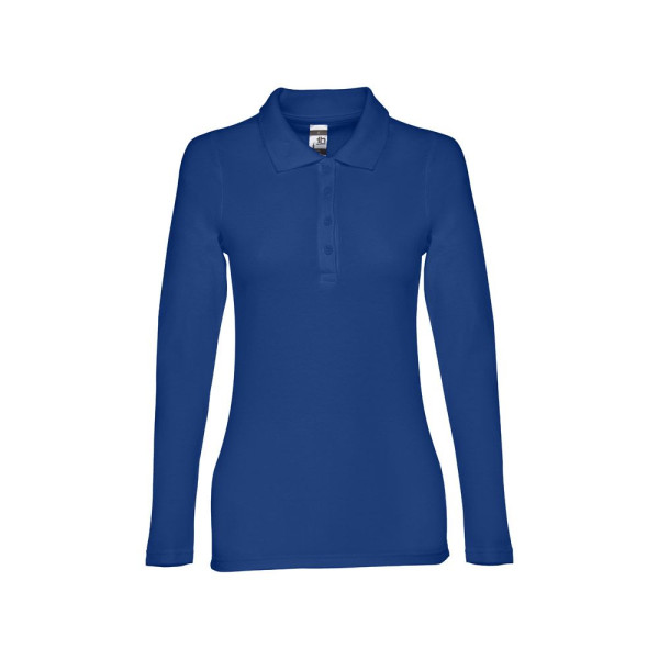 Polo à manches longues pour femme THC BERN WOMEN - Objet publicitaire B2B de qualité supérieure | BCM Goodies