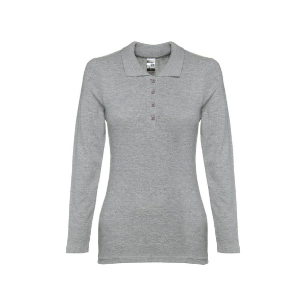 Polo à manches longues pour femme THC BERN WOMEN - Objet publicitaire B2B de qualité supérieure | BCM Goodies