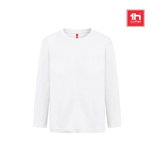 T-shirt à manches longues THC BUCHAREST KIDS WH personnalisable pour entreprise | BCM Goodies