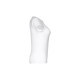 T-shirt femme en coton ceinturé blanc THC SOFIA WH - Objet publicitaire personnalisable