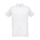 Polo à manches courtes homme THC BERLIN WH - Blanche | BCM Goodies
