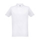 Polo à manches courtes homme THC BERLIN WH - Blanche | BCM Goodies