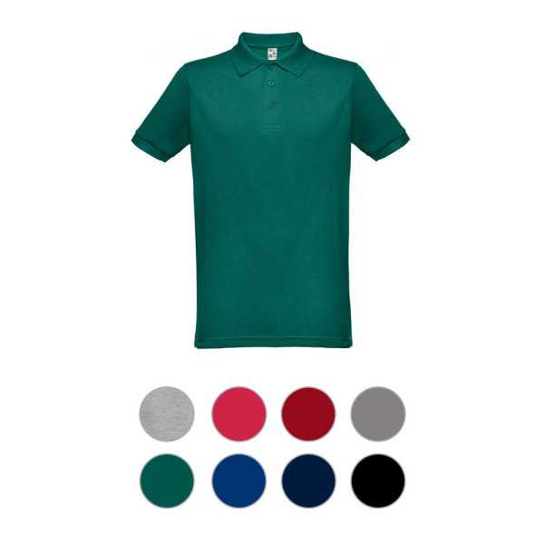 Polo manches courtes homme THC BERLIN - Personnalisable pour événements professionnels