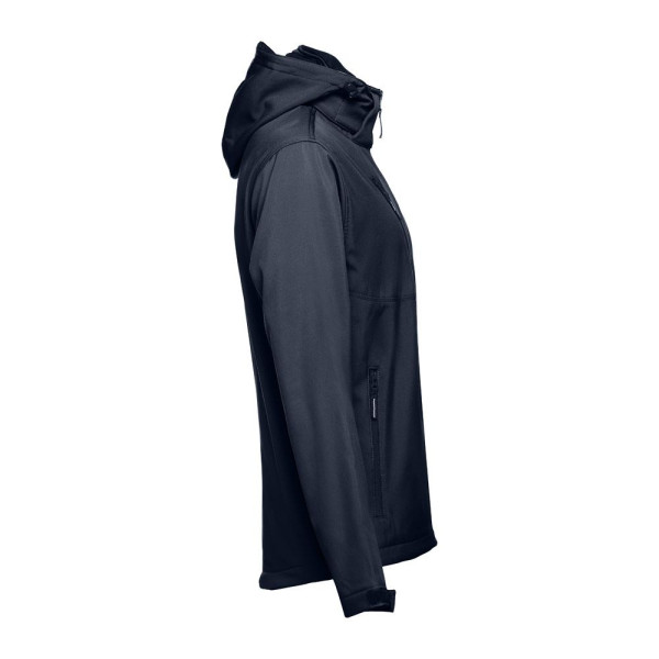 Veste softshell homme THC ZAGREB en polyester et élasthanne - Personnalisation facile - Idéal pour objets publicitaires de quali