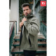 Veste softshell homme THC ZAGREB en polyester et élasthanne - Personnalisation facile - Idéal pour objets publicitaires de quali